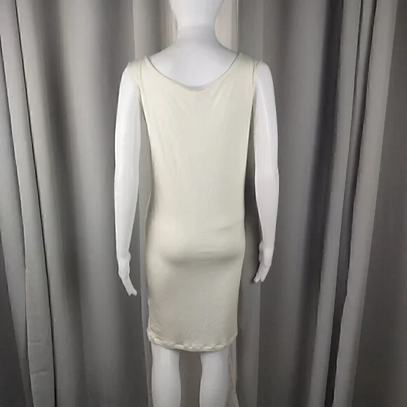 Sexy Mama Maternity Off White Dress Size 2 (NWT) - Picture 4 of 10